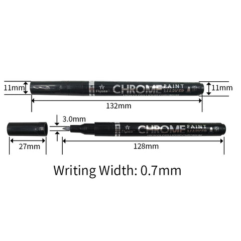 Mirror Reflective Paint Pen Chrome Plating