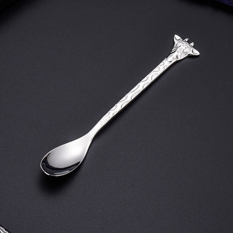 Stainless Steel Coffee Tea Spoon Cartoon Mini