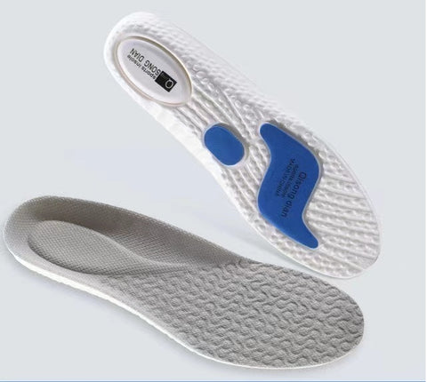 Insoles For Shoes Sole Shock Absorption Deodorant Breathable Cushion Running Shoe-pad For Feet Man Women Orthopedic Insoles