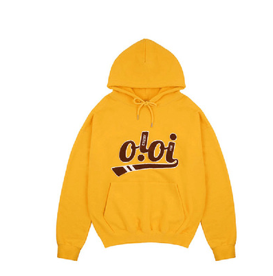 2021O!Oi autumn and winter new Korean sweater women's hooded plus velvet thick cotton lovers