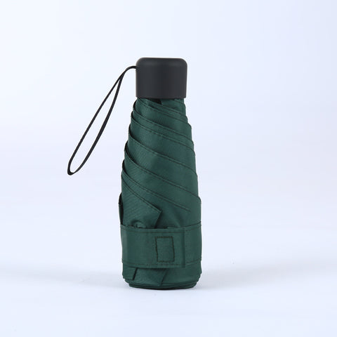 Portable Small Fashion Folding Umbrella Rain Women Gift Men Mini Pocket Parasol Girls Anti-UV Waterproof Portable Travel UMBRELLAS