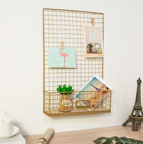 Multifunctional Photo Display Board Hanging Home Decoration Rack