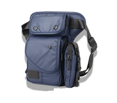 Men Waist Leg Bag Thigh Pack Waterproof Multifunction Casual For Outdoors Travel Fashion Men Fanny Pack Male Bag