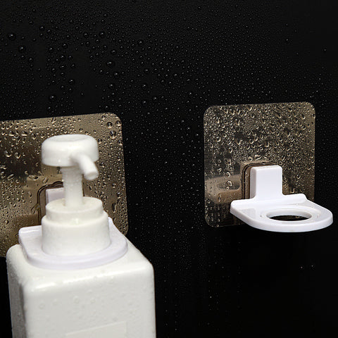 Sticky Hook Wall Magic Stick Shower Gel Bottle Hanger