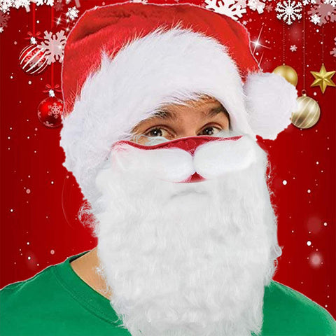 Santa Beard Dress Up Dust-proof Cotton Face Mask