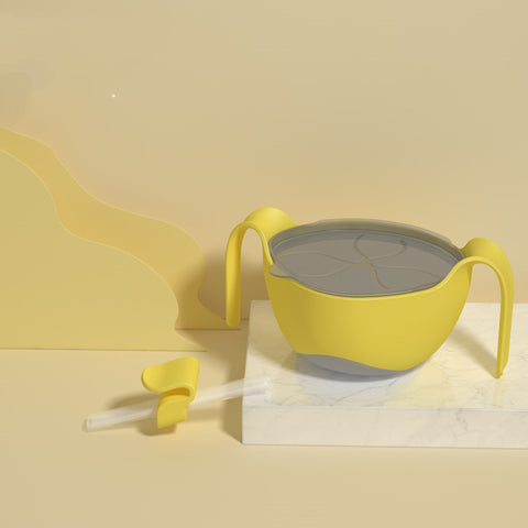 Straw Bowl Baby Side Food Snack Soup