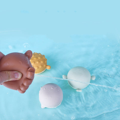 Children's Splashing Jenga Baby Bath Toy Spray Water