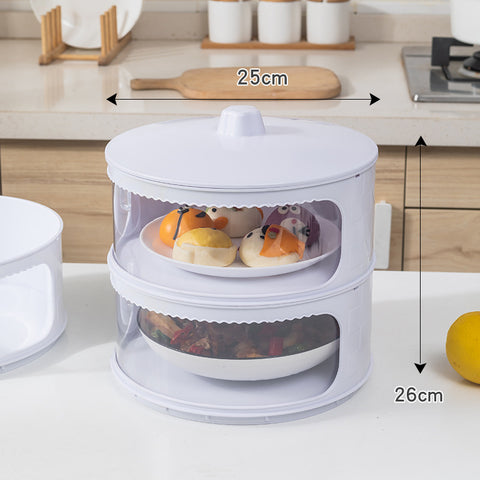 Insulation Dish Cover Foldable Japanese-style Dust And Fly Protection