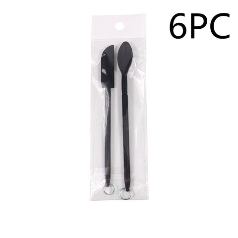 Cosmetic Silicone Spatula Mini Retractable Extended