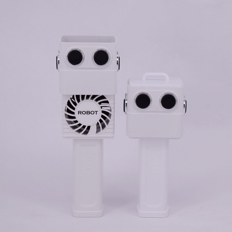 New Handheld Desktop Dual-purpose Robot Fan – 99 Legends