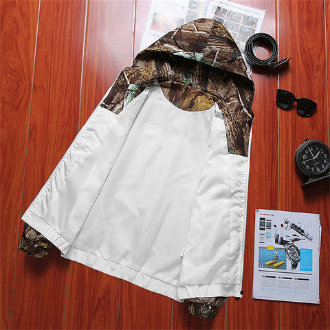 Floral Jacket Men Slim Fit Flowers Pilot Jacket Coat US Size Men Hooded Jackets