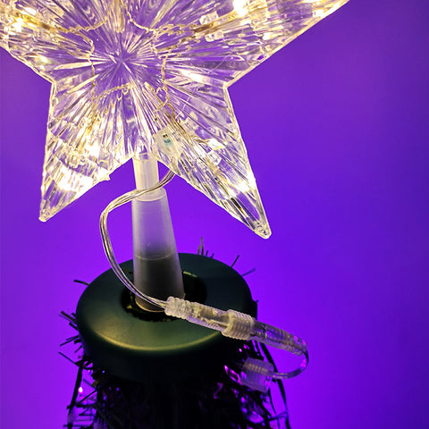 New LED Christmas Tree Lights Multi-function Point-and-control Holiday Decorations