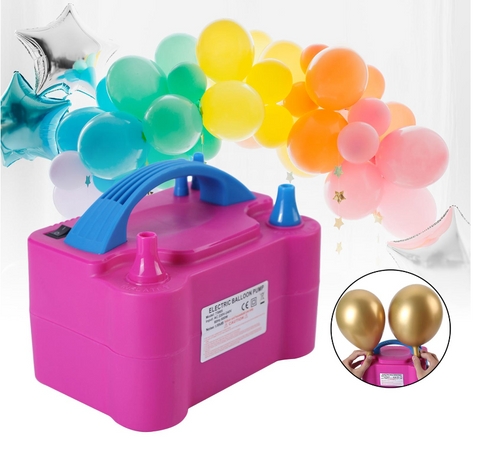 Portable High Voltage Double Hole AC Inflatable Electric Air Balls Machine