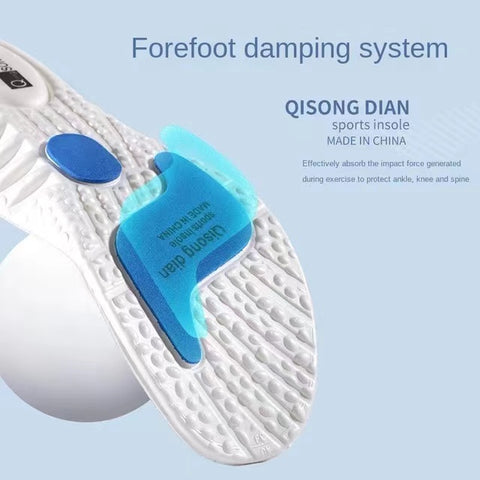 Insoles For Shoes Sole Shock Absorption Deodorant Breathable Cushion Running Shoe-pad For Feet Man Women Orthopedic Insoles