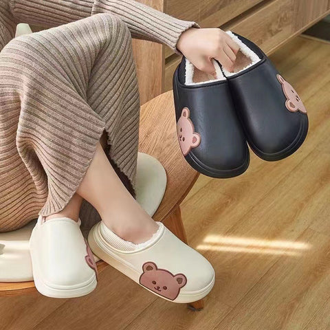 Waterproof Winter Home Confinement Shoes Plush Cotton Shoes Warm Shoes For Women And Men