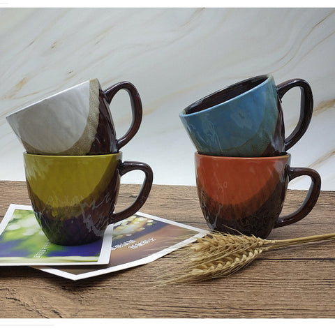 Ceramic Coffee Cup Tea Cup Leisure Compact Creative Personality Simple Drinking Cup