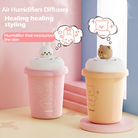 Creative Air Humidifier For Home Office Portable Usb Mini Aromatherapy Humidifiers Dffusers Car Mute Usb Humidifi Home Appliance