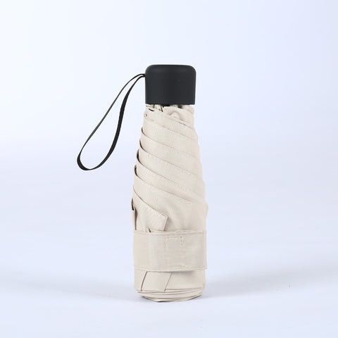 Portable Small Fashion Folding Umbrella Rain Women Gift Men Mini Pocket Parasol Girls Anti-UV Waterproof Portable Travel UMBRELLAS