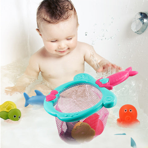 Children Playing In The Water Fish Fishing Baby Bathroom Toy Mermaid Fishing