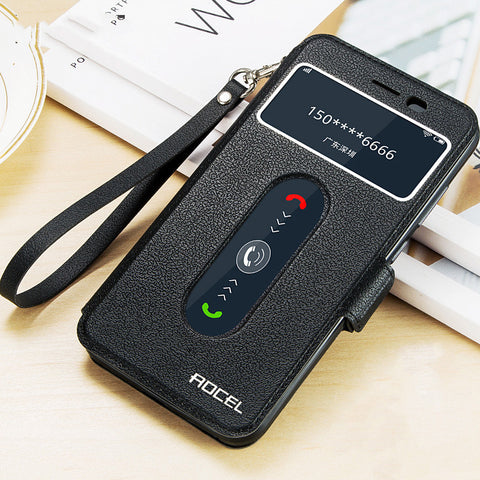 Mobile Phone Case, Drop-proof Flip Cover, Window Protection Cover