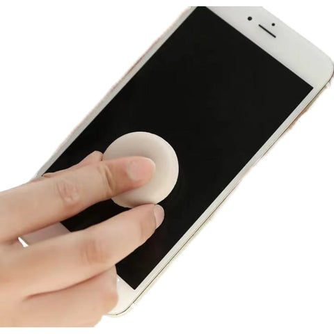 Macaron Shape Screen Cleaner Glasses Cleaning Cloth Keychain Portable Glasses Lens Wipes Phone Leaning Wipes Mini Candy Color