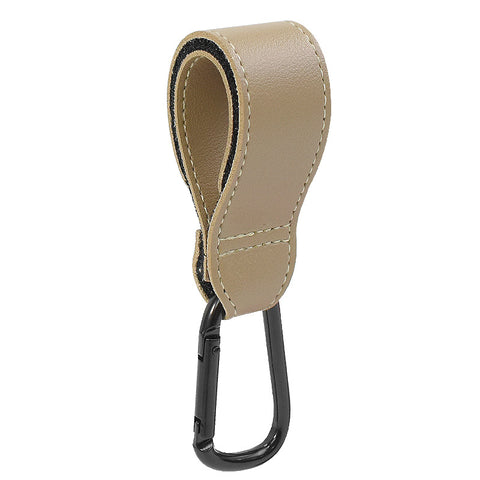 PU Leather Climbing Bag Baby Bag Stroller Hook Pram Rotate 360 Degree Rotatable Cart Organizer Pram Hook Stroller Accessories