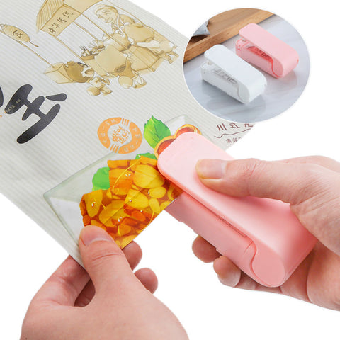 Food Saver Snack Storage Home Mini Portable Snack Plastic Bag Sealing Machine Travel Hand Pressure Heat Sealing Machine