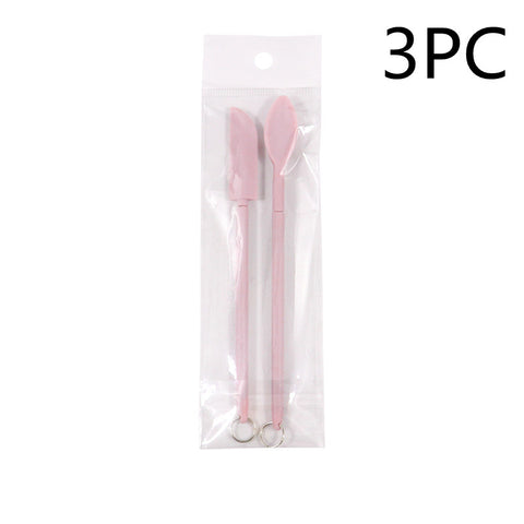 Cosmetic Silicone Spatula Mini Retractable Extended