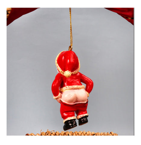 Santa Took Off His Pants And Left His Butt Hanging
