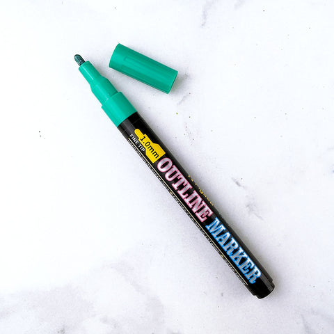 Double Line Pen Color Ledger Pen Dreamlike Outline