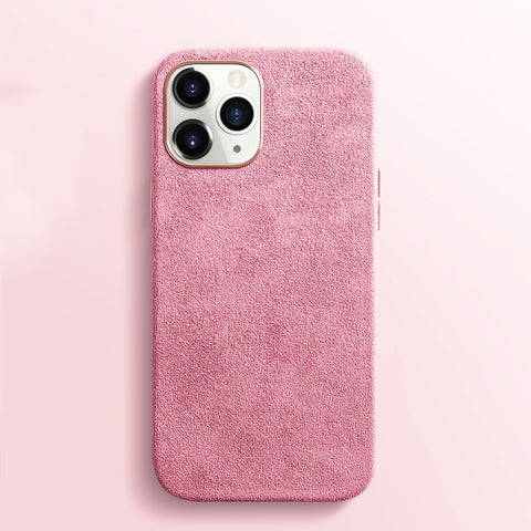 All-inclusive Suede Mobile Phone Case High-grade Suede Protective Cover For Men