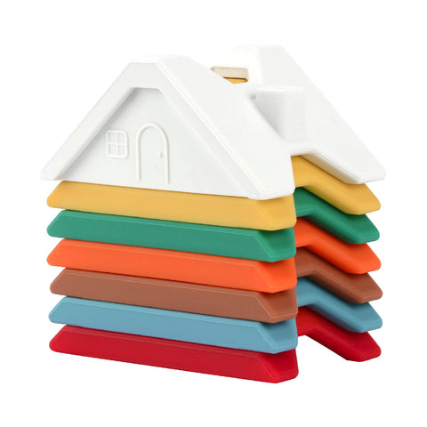 Silicone Jenga Building Blocks Children's Toys Early Education