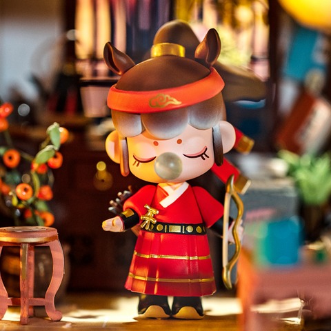 Robotime Rolife Nanci  Zodiac Dolls Action Figure Toys Animal Figures Desktop Model Blind Box Children Girlfriend Birthday Gift