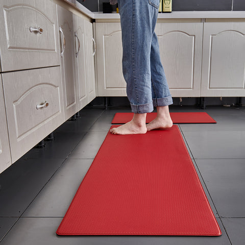 Household Thick Leather PU Kitchen Carpet Floor Mat