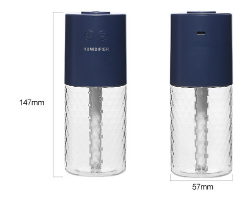 Wireless Humidifier Magic Crystal Projection Lamp Mini Portable