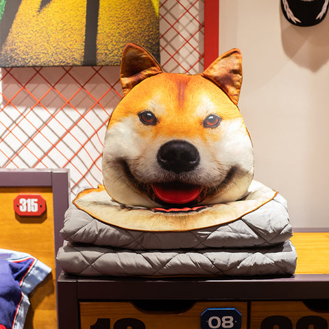 Husky Pillow Quilt Dual Use Two In One Office Lunch Break Pillow