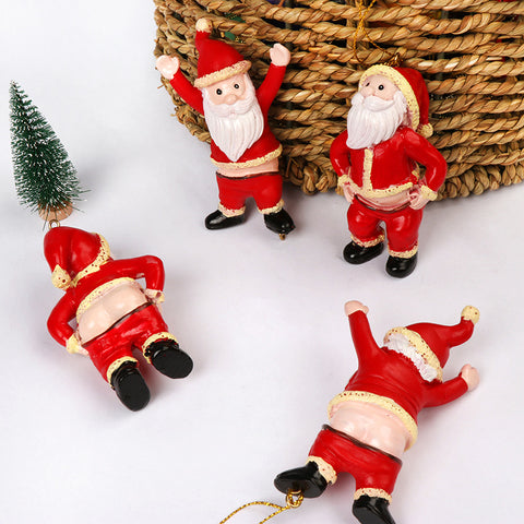 Santa Took Off His Pants And Left His Butt Hanging
