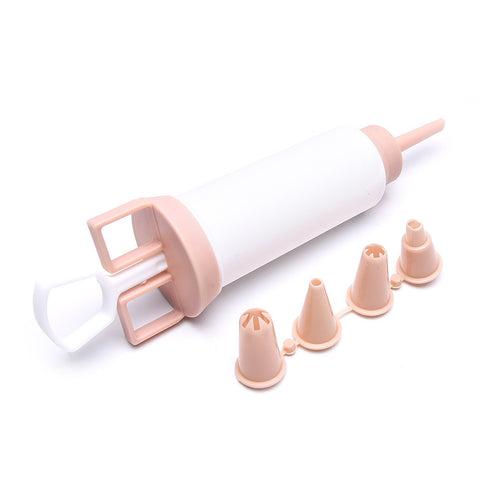 5Sets Of Cream Mounted Nozzles