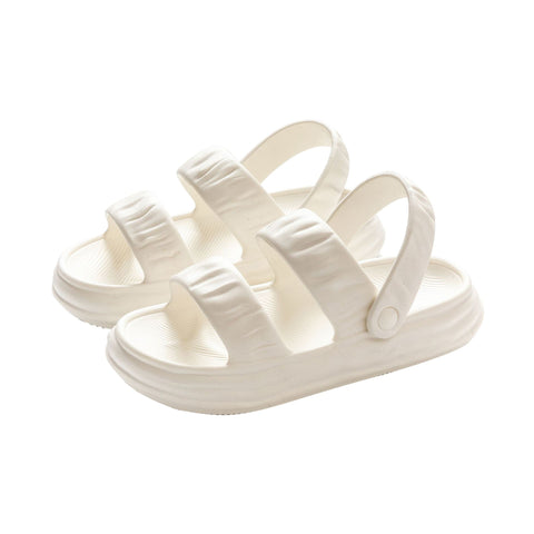 Women's Thick Sole Heightened Non-slip Breathable Slippers