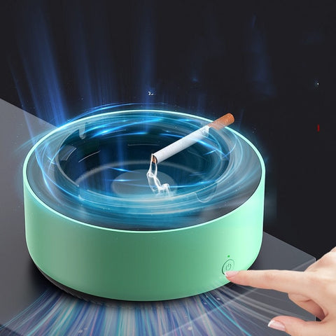 Electronic Intelligent Ashtray Air Purifier For Household Office Use Removes The Smell Of Smoke
