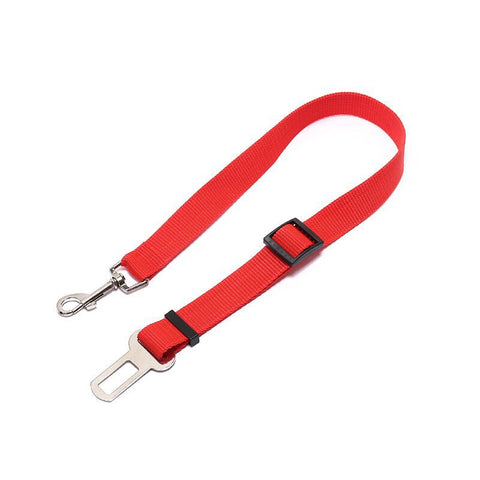 Adjustable Pet Cat Dog Car Seat Belt Pet Seat Vehicle Dog Harness Lead Clip Safety Lever Traction Dog Collars Dogs Accessoires