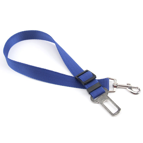 Adjustable Pet Cat Dog Car Seat Belt Pet Seat Vehicle Dog Harness Lead Clip Safety Lever Traction Dog Collars Dogs Accessoires