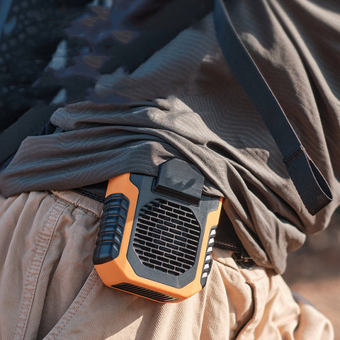 New Product Outdoor Hanging Waist Fan Portable USB Charging