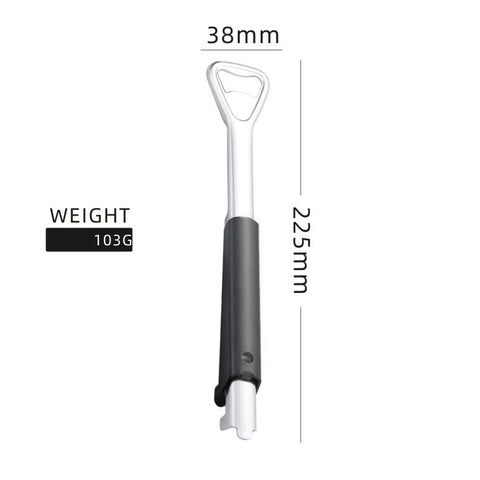 2-in-1 Adjustable Stainless Steel Can Opener Beer Starter Kitchen Tools