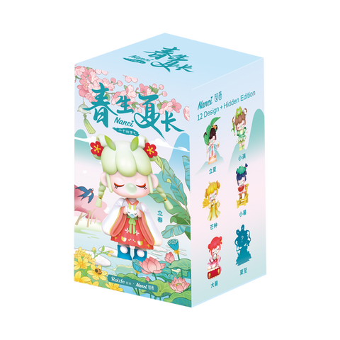 Robotime Rolife Nanci  24 Solar Terms Blind Box Action Figures Doll Toys Surprise Box Lady Toys For Children Friends