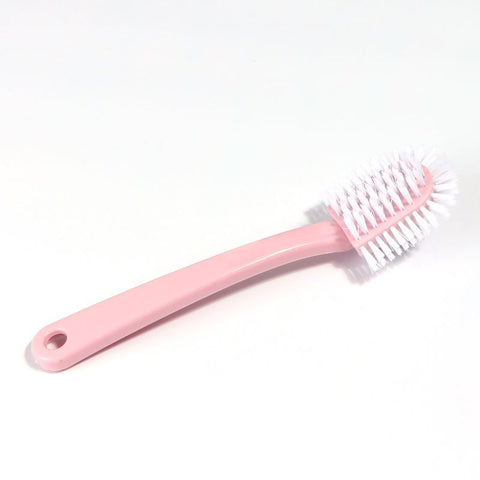 Multi Faced Long Handled Soft Bristled Shoe Brush