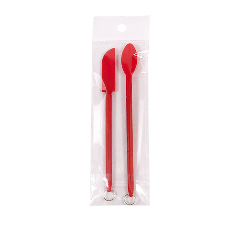 Cosmetic Silicone Spatula Mini Retractable Extended