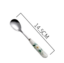 High-grade Bone China Coffee Cup And Saucer Set Flower Tea Afternoon Tea Ceramic Cup Household With Spoon