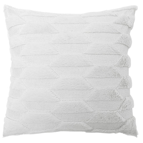 Geometric Rhombus Double-sided Three-dimensional Plush Pillowcase