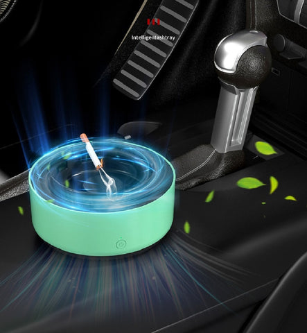 Electronic Intelligent Ashtray Air Purifier For Household Office Use Removes The Smell Of Smoke